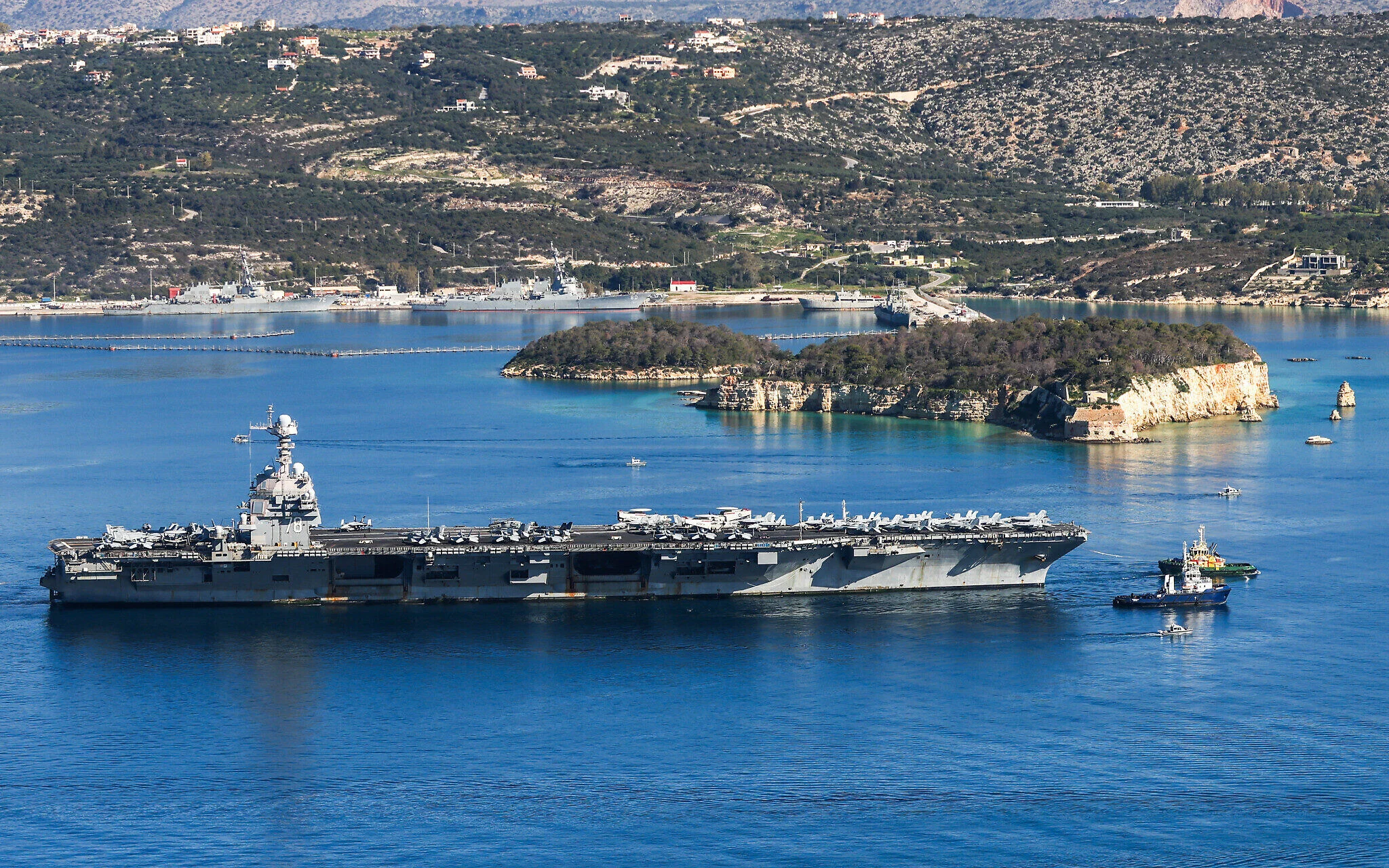 USS Gerald R. Ford : sous couvert de diplomatie, les États-Unis et Israël se préparent à une guerre contre l’Iran