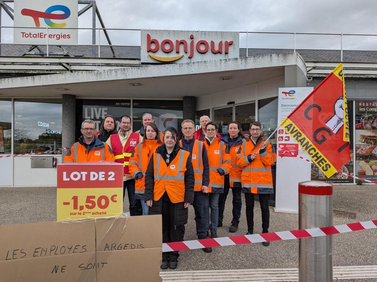 Les salariés des stations-service du réseau Argedis ont déclaré une grève